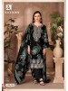 ALOK SUIT | BLACK BLOOM | Pure Reyon Designer Collection