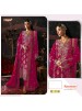 Shop FEPIC ROSEMEEN 1875 unstitched Chinon suit with heavy embroidery and handwork, embroidered Chinon dupatta and heavy Dull Santoon bottom at ₹1,475/-.