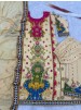 Shop DHK-1327 Pure Chinon Silk A-Line Kurta Palazzo Set with digital print, real mirror handwork, lace border and Heavy Faux Georgette dupatta at ₹899/-.