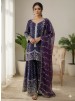 Shop SSR-533 Pure Fendy Silk ready-to-wear suit with heavy embroidery sequence work on top, bottom and dupatta, full sleeves and sizes M to XXL at ₹1,099/-.
