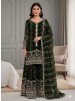Shop SSR-533 Pure Fendy Silk ready-to-wear suit with heavy embroidery sequence work on top, bottom and dupatta, full sleeves and sizes M to XXL at ₹1,099/-.