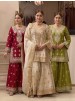 AD236 | Heavy Chinon Silk 3 MM Sequins Designer Party Wear