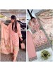 Shop JD-606 Pure Chinon Silk digital print Kurti with collar neck, Butter Silk printed palazzo and matching dupatta at an attractive ₹899/-.