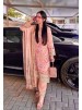 NSR-911 | Heavy Faux Georgette Embroidered Designer Gown