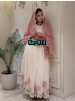 NSR-911 | Heavy Faux Georgette Embroidered Designer Gown