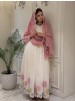NSR-911 | Heavy Faux Georgette Embroidered Designer Gown