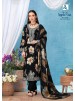 ALOK SUIT | APPLE CUT-3 | BLACK EDITION | Viscose Reyon Designer Collection