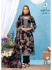 ALOK SUIT | APPLE CUT-3 | BLACK EDITION | Viscose Reyon Designer Collection