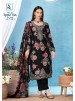 ALOK SUIT | APPLE CUT-3 | BLACK EDITION | Viscose Reyon Designer Collection