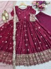 FD-131 | Pure Chinon Silk 5 MM Sequins Designer Gown