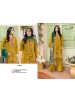 Shop SANIYA TRENDZ 7182 C with Cotton Chikankari embroidered top, Cotton Payal Bunches bottom and Maslin printed dupatta at ₹999/-.