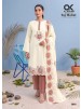 AL KARAM LAWN | TAJ MAHAL | Premium Rayon Embroidered Work Suit