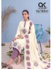 AL KARAM LAWN | TAJ MAHAL | Premium Rayon Embroidered Work Suit