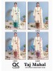 AL KARAM LAWN | TAJ MAHAL | Premium Rayon Embroidered Work Suit