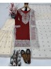 KF-1710 | Heavy Faux Georgette Embroidered Sharara Collection
