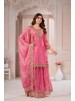 FE-141 | Fendy Silk Sequence Embroidered Designer Sharara