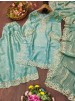 FE-141 | Fendy Silk Sequence Embroidered Designer Sharara