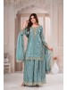 FE-141 | Fendy Silk Sequence Embroidered Designer Sharara