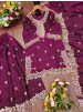 FE-141 | Fendy Silk Sequence Embroidered Designer Sharara