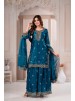 FE-141 | Fendy Silk Sequence Embroidered Designer Sharara