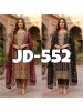 JD-552 | Traditional Collection | Jimmy Chu Silk Embroidered Kurti Set