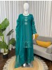 KD-1603 | Natural Crepe Silk Thread Work Designer Palazzo Collection