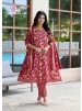 SAANVI TRENDS | RASHMIKA VOL-6 | Ready-Made Cotton Anarkali Collection