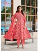 SAANVI TRENDS | RASHMIKA VOL-6 | Ready-Made Cotton Anarkali Collection