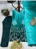 JD-569 | Pure Chinon Silk Thread & Sequence Embroidery Collection