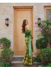 JD-647 | Pure Chinon Silk Digital Print Embroidery Sequence Collection