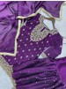 JL-1055 | Pure GMY Silk Embroidery Sequence & Riveted Moti Sharara Collection