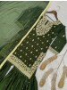 JL-1055 | Pure GMY Silk Embroidery Sequence & Riveted Moti Sharara Collection
