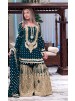AD210 | Heavy Faux Georgette Embroidery 5 MM Sequence Designer Palazzo Collection