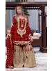 AD210 | Heavy Faux Georgette Embroidery 5 MM Sequence Designer Palazzo Collection