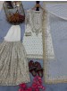 AD210 | Heavy Faux Georgette Embroidery 5 MM Sequence Designer Palazzo Collection