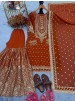 AD210 | Heavy Faux Georgette Embroidery 5 MM Sequence Designer Palazzo Collection