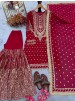 AD210 | Heavy Faux Georgette Embroidery 5 MM Sequence Designer Palazzo Collection