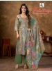 ALOK SUIT | BEATS MAGIC | Viscose Maslin Digital Print Fancy Beats Work Collection