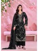 ALOK SUIT | APPLE CUT-4 | Viscose Rayon Foil Print Embroidery Collection