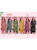 ALOK SUIT | APPLE CUT-4 | Viscose Rayon Foil Print Embroidery Collection