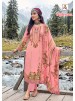 ALOK SUIT | ROHENAAZ | Viscose Maslin Pakistani Print Embroidery Collection
