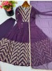 JF-050 | Crunchy Silk Embroidered Anarkali Gown | Premium Festive Collection