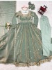 SP-06 | Fandy Silk Cording Sequin Work | Designer Gown Collection