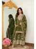 FD-824 | NC Vichitra Multi-Thread Embroidery Sequin Work | Designer Sharara Collection