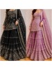KF-1735 | Heavy Faux Georgette Embroidered Top Sharara Dupatta Set | M-XXL